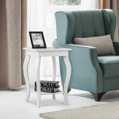 Accent Sofa End Side Table