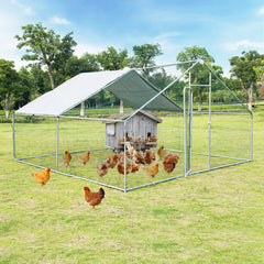 Large Walk in Shade Cage Chicken Coop with Roof Cover