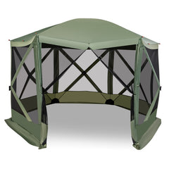 11.5 X 11.5 FT Pop-up Screen House Tent with Portable Carrying Bag