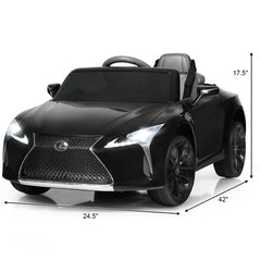 Lexus LC500 Licensed Kids 12V Ride Remote Control Electric Vehicle
