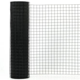 36 x 50 Inch Hardware Cloth 16 Gauge Black Vinyl Coated Welded Wire Mesh 1.5 Inch