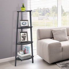 4-Tier Multipurpose Corner Shelf Bookcase