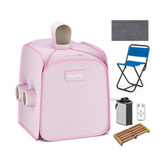 800W 2 Person Portable Steam Sauna SPA Tent with 3L Steamer