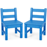 2 Pieces Kids Learning Chair set with Backrest