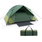 2-person Camping Tent w/ Removable Rain Fly and Double-layer Door