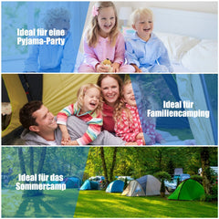 2 Person Waterproof Sleeping Bag with 2 Pillows