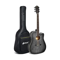 41 Inch Full Size Cutaway Acoustic Guitar Set for Beginner