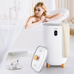 35L Large Home Towel Warmer Bucket with Auto Shut-off Function