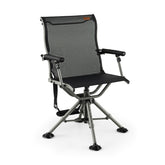 360 Degree Silent Swivel Hunting Chair with Adjustable Aluminum Legs