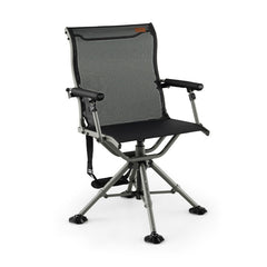 360 Degree Silent Swivel Hunting Chair with Adjustable Aluminum Legs