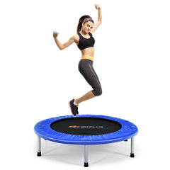 36 Inch Mini Folding Trampoline Portable Recreational Fitness Rebounder