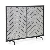 38 x 31 Inch Single Panel Fireplace Screen