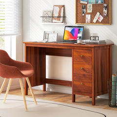 48 Inch Modern Writing Home Office Computer Desk with 3 Drawers