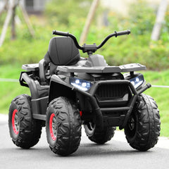 12V Kids Electric 4-Wheeler ATV with 2 Speeds and LED Lights