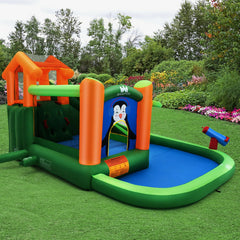 Inflatable Slide Bouncer Water Park Bounce House Without Blower