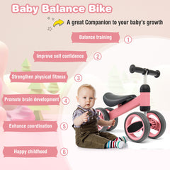 4 Wheels Baby Balance Bike Toy