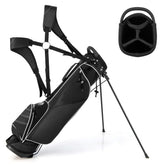 Golf Stand Cart Bag with 4 Way Divider Carry Organizer Pockets