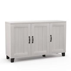 3-Door Buffet Sideboard with Adjustable Shelves and Anti-Tipping Kits