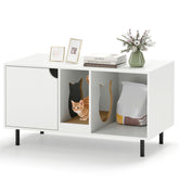 40 Inch Cat Litter Box Enclosure for 2 Cats Hidden Cat Washroom