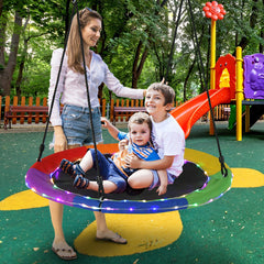 40 Inches Saucer Tree Swing for Kids and Adults