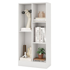 41 Inches 5-Cube Floor Bookcase with 2 Anti-Tipping Kits
