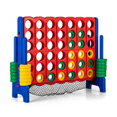 4-to-Score Giant Game Set with Net Storage