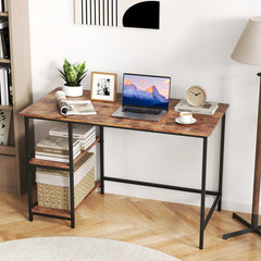47/55 Inches Computer Desk with Adjustable Shelf