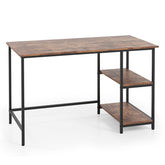 47/55 Inches Computer Desk with Adjustable Shelf
