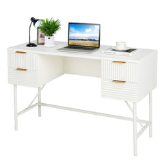 48 Inch Home Office Computer Desk with 4 Drawers