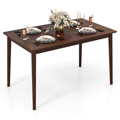 48 Inches Wooden Dining Table for 4 People