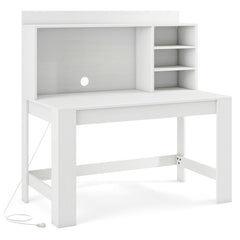 48 Inch Writing Computer Desk with Anti-Tipping Kits and Cable Management Hole