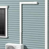 4 Inches W Mini Decorative PVC Slim Line Cover Kit