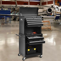 6 Drawers Tool Chest with Heightening Cabinet