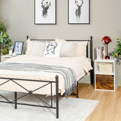 Set of 2 Nightstands Side End Table for Living Room