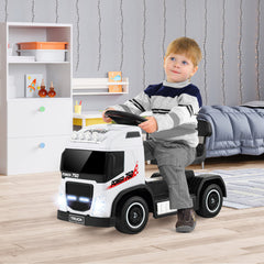6V Kids Electric Ride-on Truck with Height Adjustable Seat
