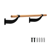 4 Feet Wall-Mounted Ballet Barre for Yoga