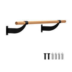 4 Feet Wall-Mounted Ballet Barre for Yoga