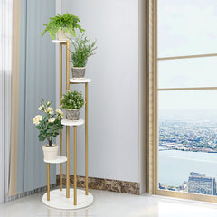 4-Tier 48.5 Inch Metal Plant Stand