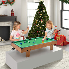 4-in-1 Combo Game Table Set Foosball Table with Billiards and Hockey