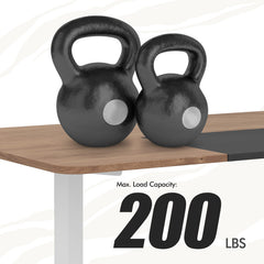 55 Inch Electric Standing Desk Adjustable with Cable Management Hole