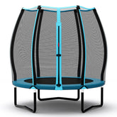 55 Inch Trampoline for Kids Toddler Mini Trampoline with Safety Enclosure Net