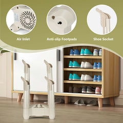Electric Shoe and Boot Dryer with Timer Heat Blower