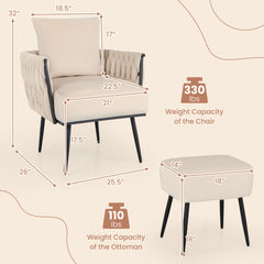 Modern Loveseat Sofa Upholstered Dutch Velvet Sofa Couch