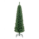 5/6/7/8 Feet Pencil Christmas Tree with 295/392/523/671 Memory Wire Branch Tips