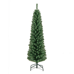 5/6/7/8 Feet Pencil Christmas Tree with 295/392/523/671 Memory Wire Branch Tips