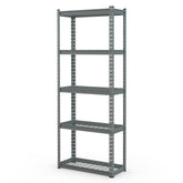 5-Tier Heavy Duty Wire Storage Racks with Anti-slip Foot Pad