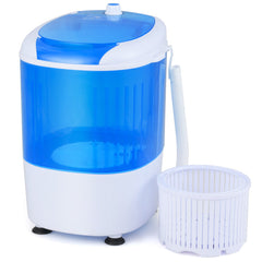 5.5 lbs Portable Semi Auto Washing Machine for Small Space