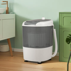 Portable Mini Washing Machine Semi-Automatic Washer and Spinner Combo with Single Tub