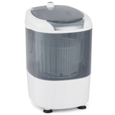 Portable Mini Washing Machine Semi-Automatic Washer and Spinner Combo with Single Tub