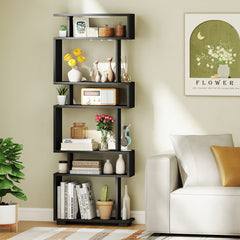 6-Tier Bookcase with Anti-Tipping Kit